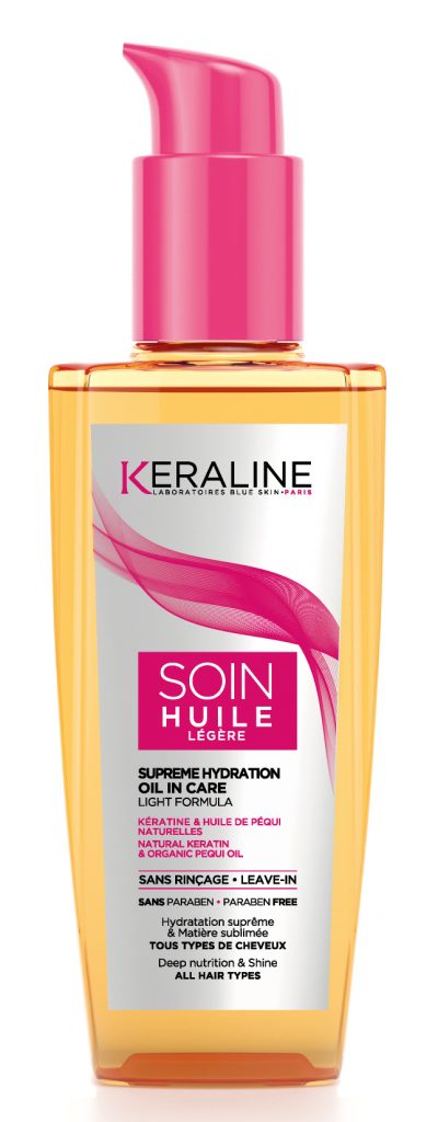 soin cheveux KERALINE-SOIN-HUILE